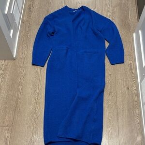 Elegant Blue Women's Cover up/Cardigan